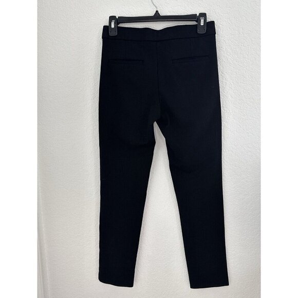 Amanda + Chelsea Point Knit‎ Ankle Slim Pants Size 2 Black Grunge Goth Lagenlook - Picture 4 of 10